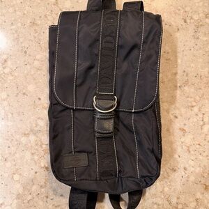 Official Harley Davidson Women's Small/Medium Black Nylon Backpack